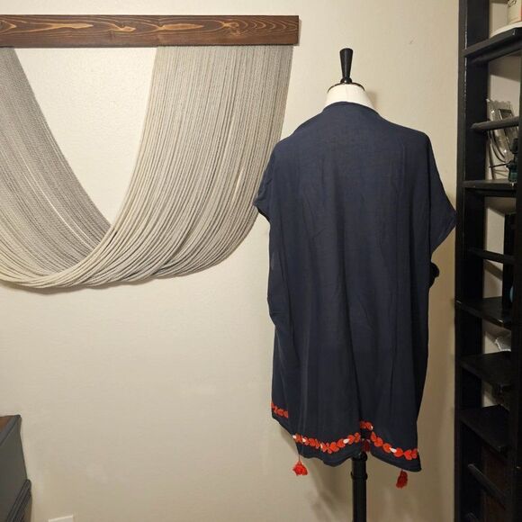 J. Crew Cardigan with Hearts Sz  L - Picture 3 of 4